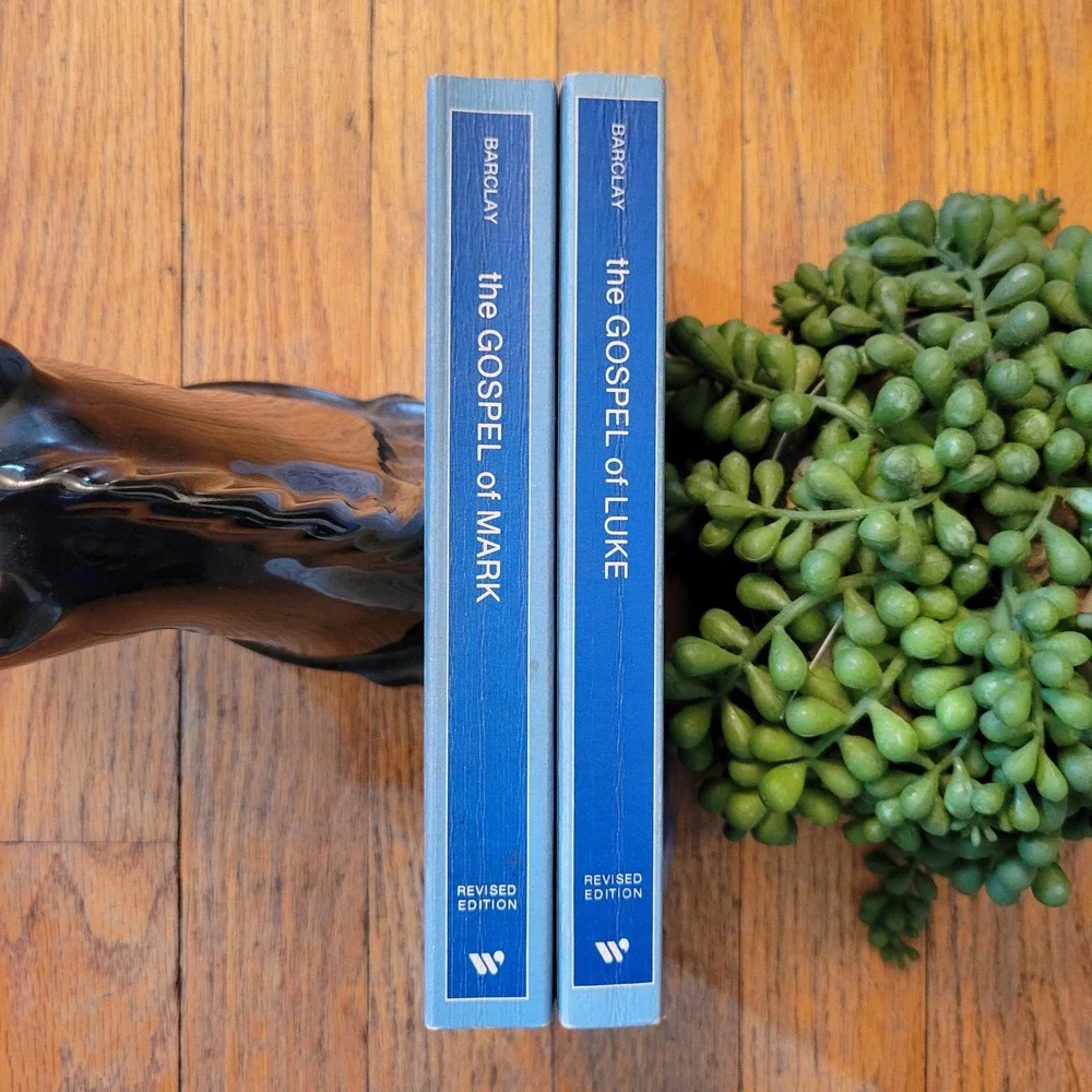 Westminster Press Gospel of Mark Luke Barclay Revised Edition Set Commentary